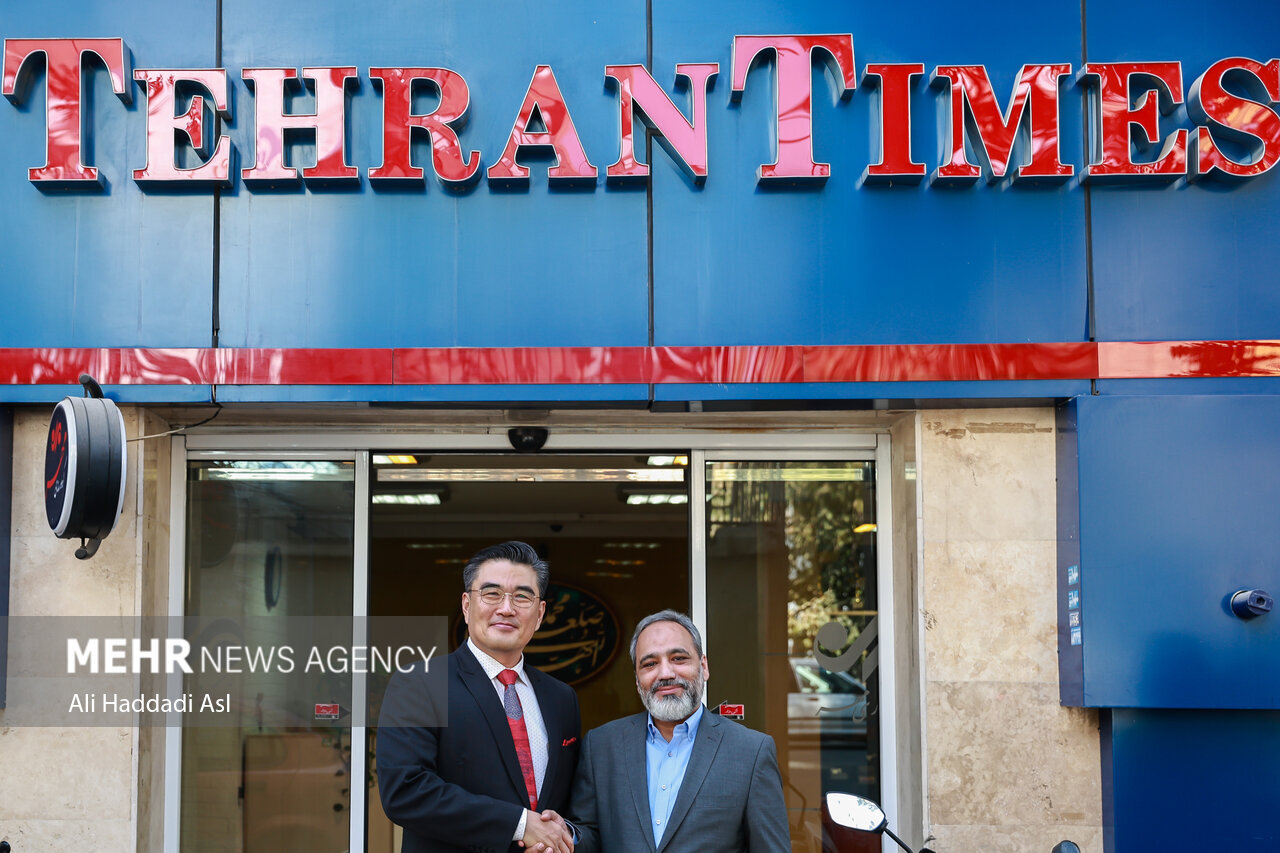 김준표 대사, 라흐마티 Mehr 뉴스 그룹 CEO 면담