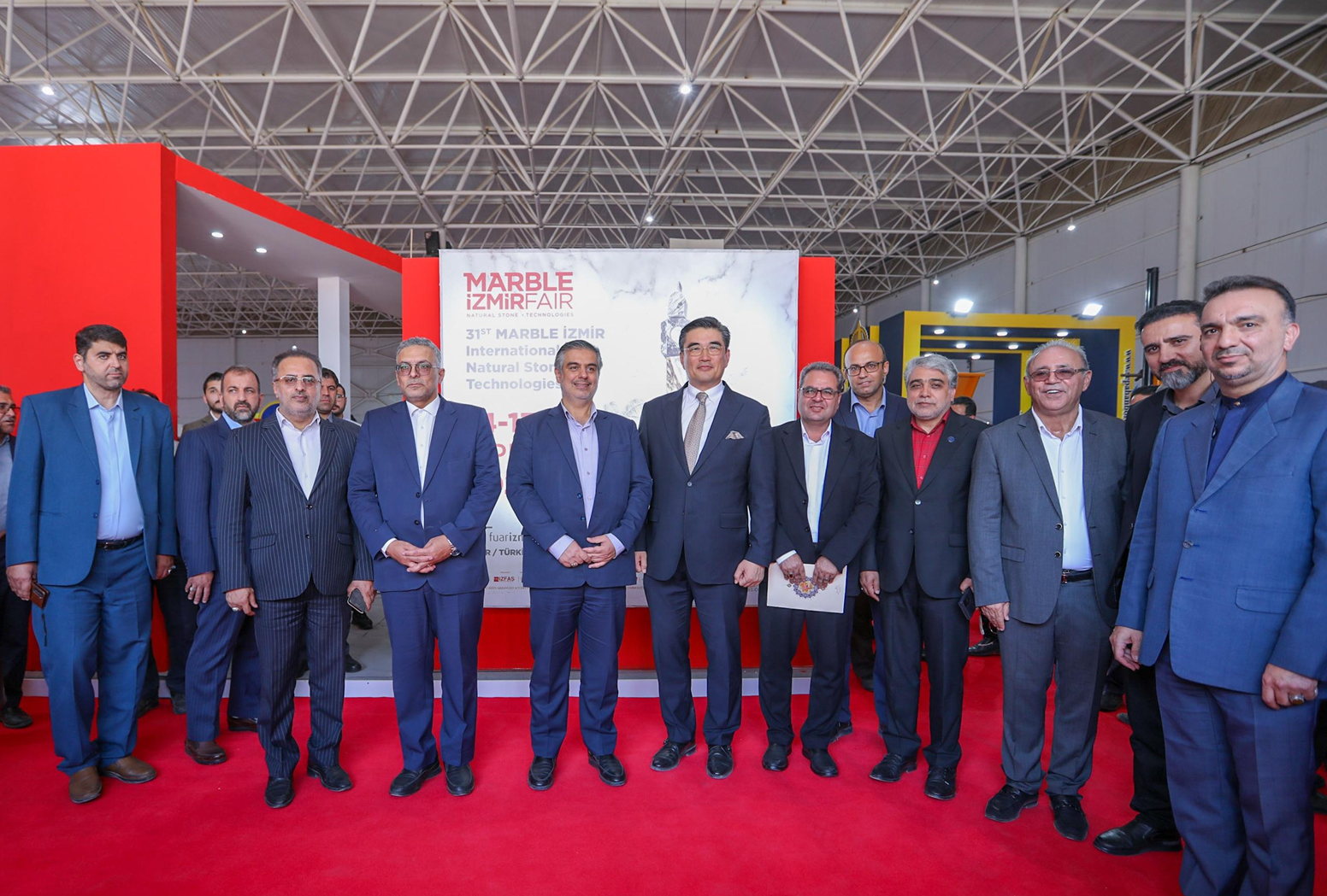 김준표 대사, 제17차 이란 석재 엑스포 참석