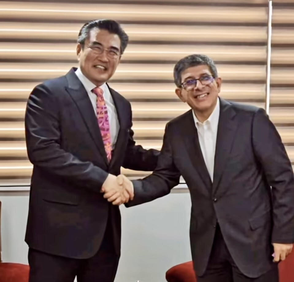 김준표 대사, 야즈단두스트 과학연구기술부 차관 면담